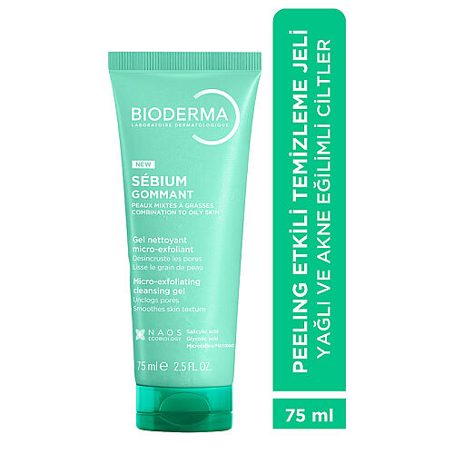 Bioderma Sebium Exfoliating Gel 75 ml - Görsel 2