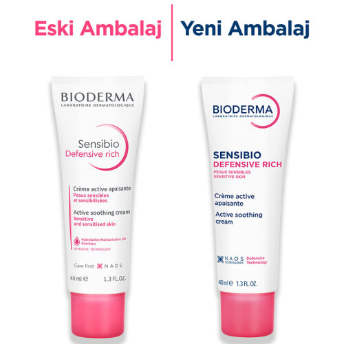 Bioderma Sensibio Defensive Rich Cream 40 ml - Görsel 2