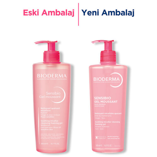 Bioderma Sensibio Foaming Cilt Temizleme Jeli 500 ml - Görsel 3