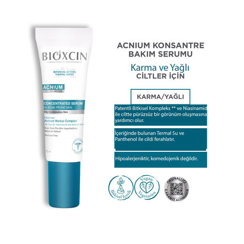 Bioxcin Acnium Konsantre Bakım Serumu 15 ml - Görsel 3