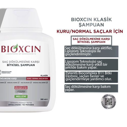 Bioxcin Genesis Saç Dökülmesine Karşı Şampuan 300ml - Görsel 3