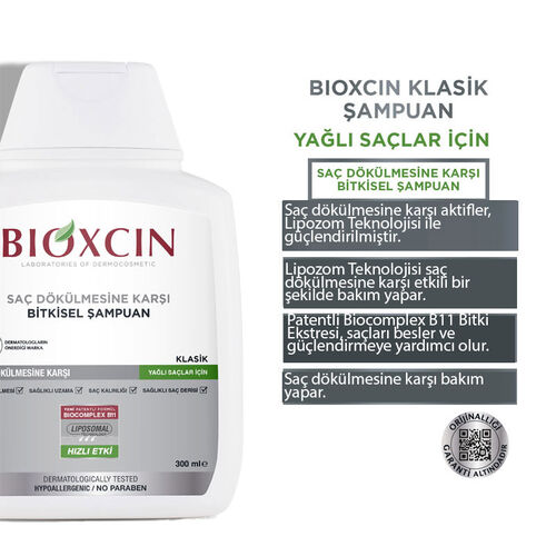 Bioxcin Genesis Saç Dökülmesine Karşı Şampuan 300ml (Yağlı Saçlar) - Görsel 3