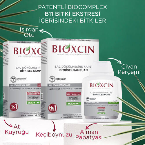 Bioxcin Genesis Saç Dökülmesine Karşı Şampuan 300ml (Yağlı Saçlar) - Görsel 5