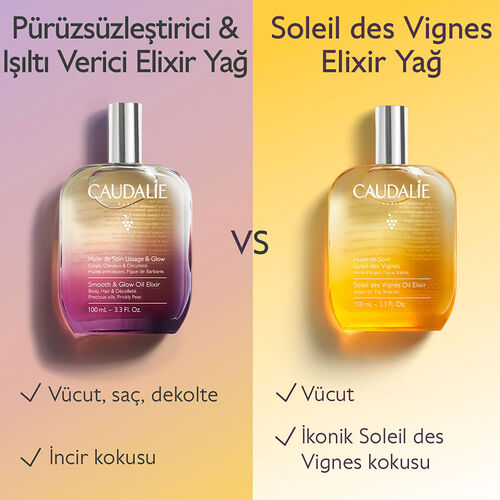 Caudalie Smooth and Glow Fig Oil Elixir 100 ml - Görsel 5