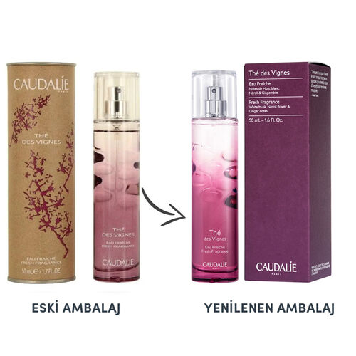 Caudalie The Des Vignes Beyaz Misk ve Zencefil Aromalı Vücut Kokusu 50ml - Görsel 2
