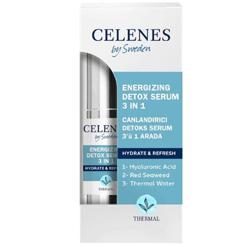 Celenes By Sweden Canlandırıcı Detoks Serum 3ü1 Arada - Görsel 2