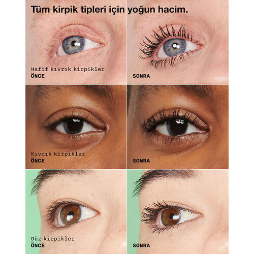 Clinique High Impact High-Fi Yoğun Hacim Veren Siyah - Kahverengi Maskara 10 ml - Görsel 3