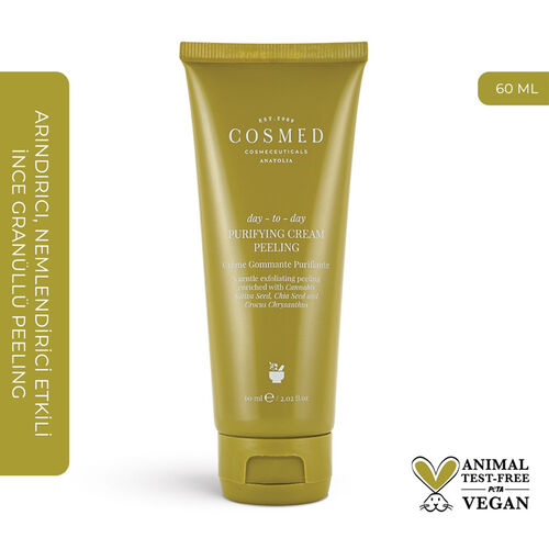 Cosmed Day to Day Purifying Peeling Cream 60 ml - Görsel 2