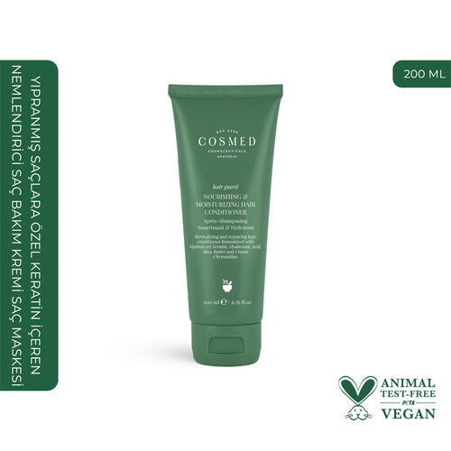 Cosmed Hair Guard Besleyici Nemlendirici Saç Kremi 200 ml - Görsel 2