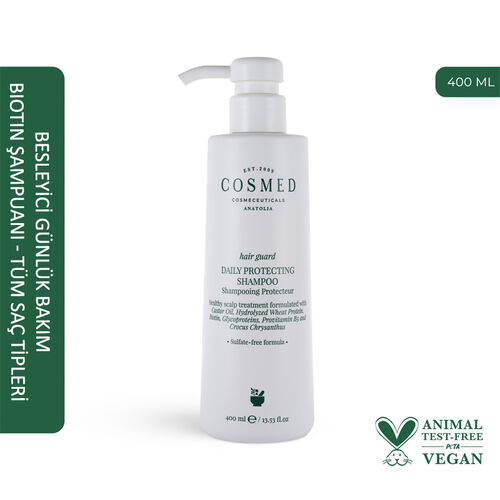 Cosmed Hair Guard Daily Protecting Shampoo 400 ml - Görsel 2