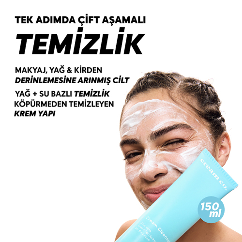 Cream Co. Cream Cleanser 150 ml - Görsel 3