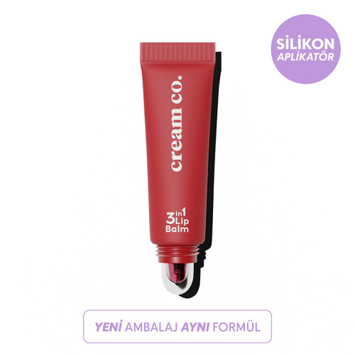 Cream Co. 3in1 Lip Balm 10 ml - Strawberry Sorbet - Görsel 2