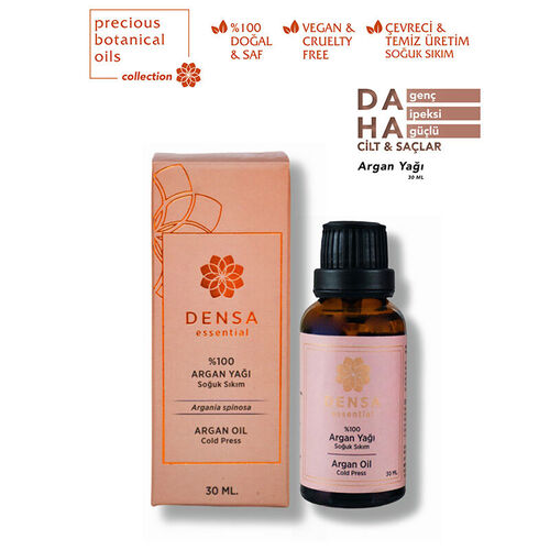 Densa Essential Soğuk Sıkım Argan Yağı 30 ml - Görsel 3