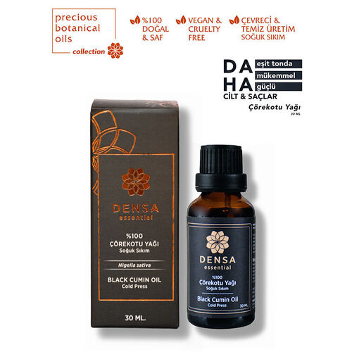 Densa Essential Soğuk Sıkım Çörekotu Yağı 30 ml - Görsel 2