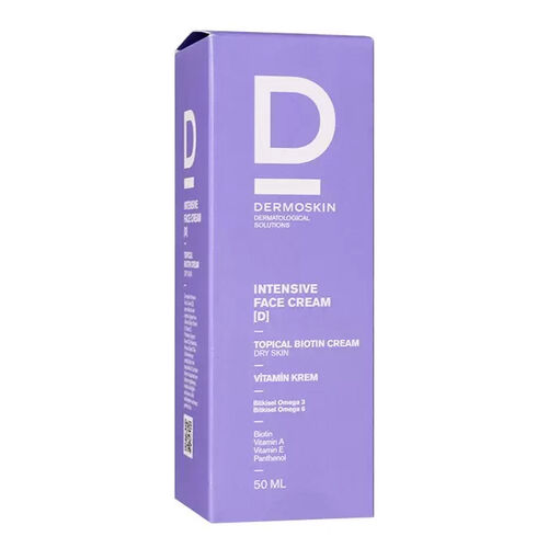 Dermoskin Intensive Face Cream D Topical Biotin Cream (Kuru Ciltler) 50 ml - Görsel 2