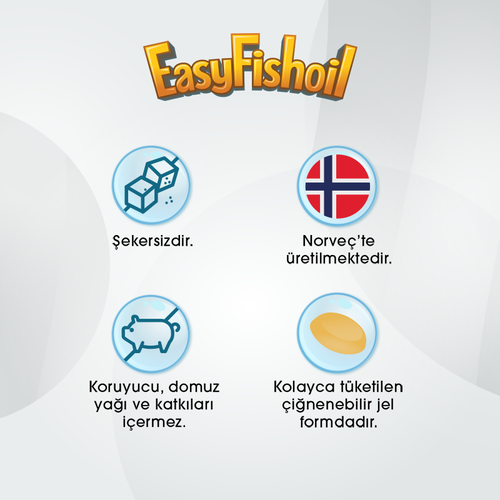 EasyVit Easy Fish Propolis + Balık Yağı + A vitamini 30 Çiğnenebilir Jel - Görsel 3