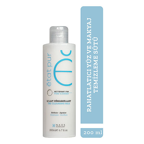 Etat Pur Pure Cleanser Besleyici Nazik Yüz Temizleme Sütü 200 ml Kuru ve Hassas Cilt - Görsel 2