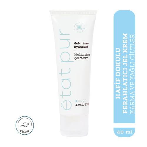 Etat Pur Pure Moisturizers Karma ve Yağlı Ciltler İçin Ferahlatıcı Etkili Jel Krem 40 ml - Görsel 2