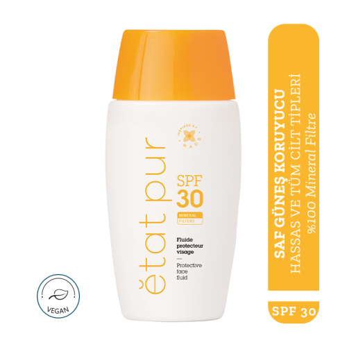 Etat Pur Pure UV Protector Tüm Ciltler İçin %100 Mineral Filtreli SPF30+ Güneş Kremi 40 ml - Görsel 2
