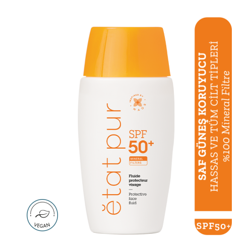 Etat Pur Pure UV Protector Tüm Ciltler İçin %100 Mineral Filtreli SPF50 Güneş Kremi 40ml - Görsel 2