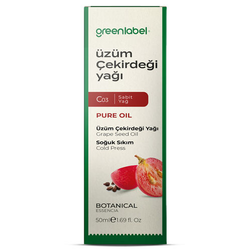 Greenlabel Üzüm Çekirdeği Yağı 50 ml - Görsel 2