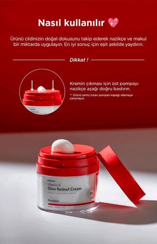 Hanskin A Vitaminli Retinol Cream 50 ml - Görsel 4