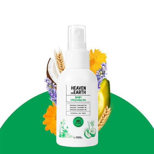 Heaven On Earth Bebek Masaj Yağı 100 ml - Görsel 3