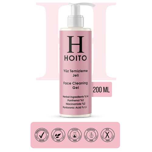Hoito Yüz Temizleme Jeli 200 ml - Görsel 2