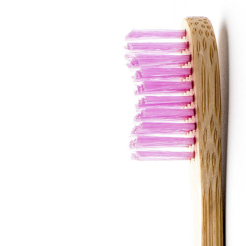 Humble Brush Doğal Yumuşak Yetişkin Diş Fırçası - Lila - Görsel 5