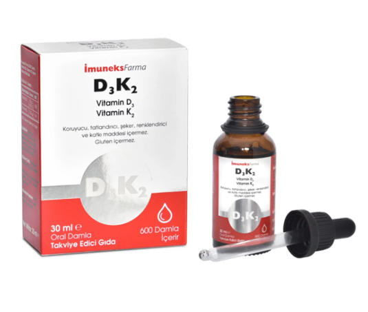 İmuneks Farma D3K2 Damla 30 ml