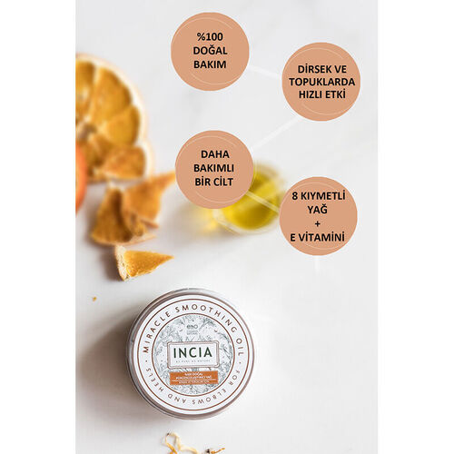 INCIA Pürüzsüzleştirici Doğal Yağ 50 ml - Görsel 5