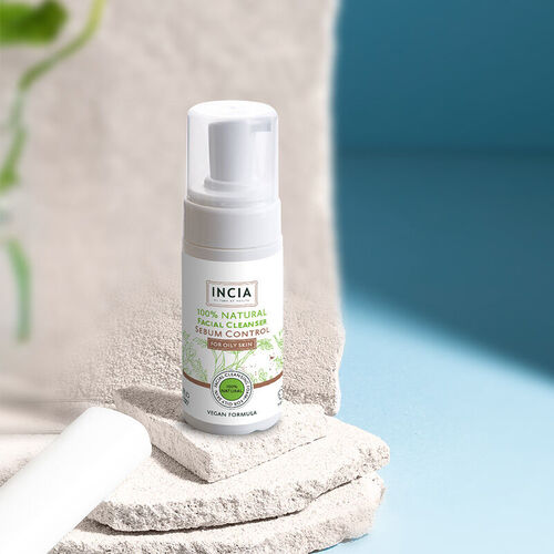 INCIA Yağlı Ciltler İçin Doğal Yüz Temizleyici 125 ml - Görsel 3