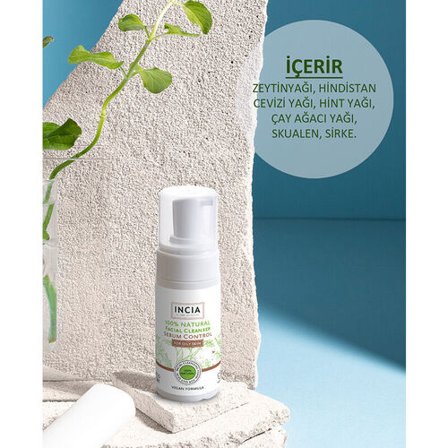 INCIA Yağlı Ciltler İçin Doğal Yüz Temizleyici 125 ml - Görsel 5