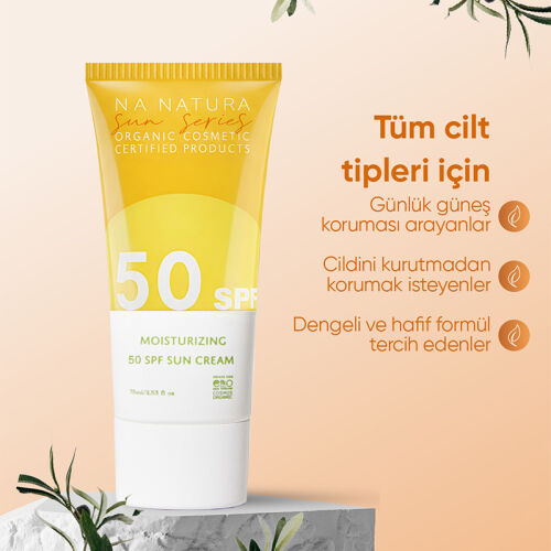 Iva Natura Organik Mineral Filtreli SPF50 Güneş Kremi 75 ml - Görsel 3