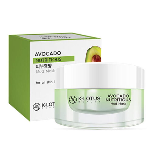 K-Lotus Beauty Avokado Özlü Nemlendirici Etkili Çamur Maskesi 30 ml - Görsel 2