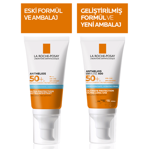 La Roche Posay Anthelios UVmune SPF+50 Hassas Ciltler İçin Yüksek Korumalı Yüz Güneş Kremi 50 ml - Görsel 5