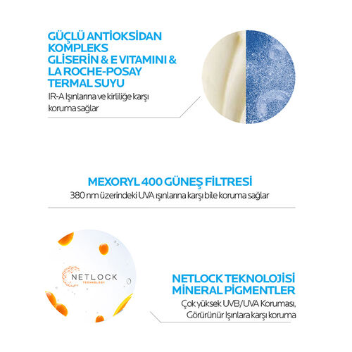 La Roche Posay Anthelios UVmune400 Invisible Fluid Tüm Cilt Tipleri İçin Renkli SPF50+ Yüz Güneş Kremi 50 ml - Görsel 5