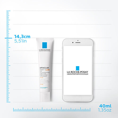 La Roche Posay Effaclar Duo+M SPF30+ Yağlı Ve Akneye Eğilimli Ciltler İçin Yüz Bakım Kremi 40 ml - Görsel 3