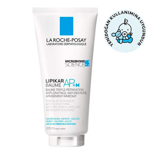 La Roche Posay Lipikar Baume Nemlendirici Balsam AP+M Kuru Ciltler İçin Bakım Kremi 200 ml - Görsel 2