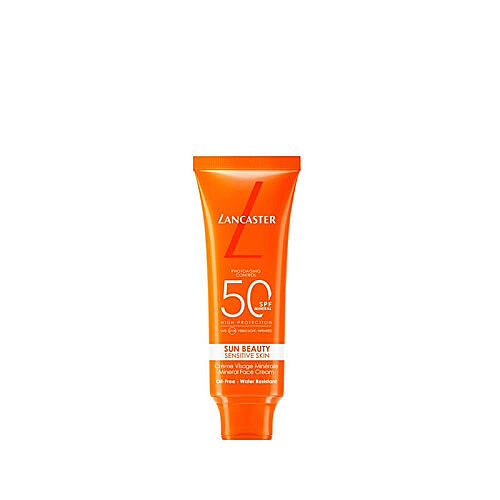Lancaster Sun Beauty Sensitive Mineral Face Cream SPF50 50ml