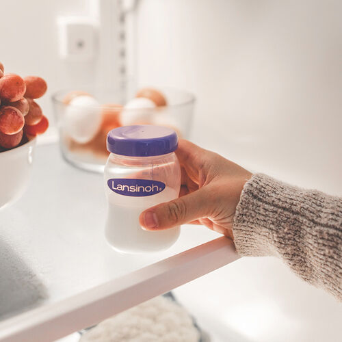Lansinoh Anne Sütü Saklama Şişeleri 4 x 160ml - Görsel 3