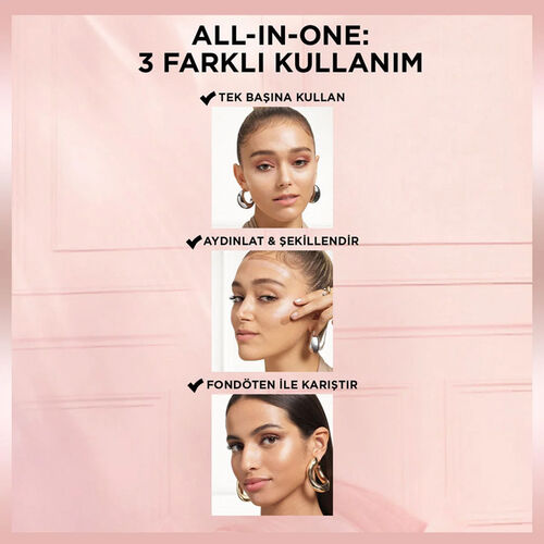 Loreal Paris Glotion Natural Glow Aydınlatıcı No:901 Fair Glow 40 ml - Görsel 4