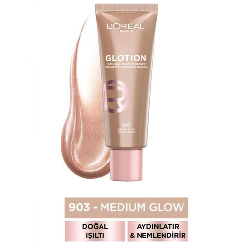 Loreal Paris Glotion Natural Glow Aydınlatıcı No:903 Medium Glow 40 ml - Görsel 2