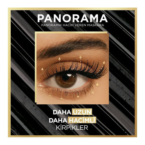 Loreal Paris Panorama Hacim Veren Maskara 9.9 ml - Siyah - Görsel 2