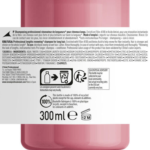 Loreal Professionnel Saç Uçlarının Görünümünü Yenileyici ve Yoğunlaştırıcı Şampuan 300 ml - Görsel 3