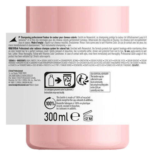Loreal Professionnel Vitamino Color Boyalı Saçlar için Renk Koruyucu Şampuan 300 ml - Görsel 3