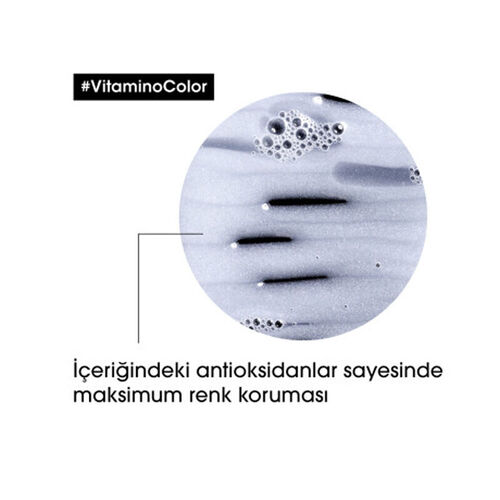 Loreal Professionnel Vitamino Color Boyalı Saçlar için Renk Koruyucu Şampuan 300 ml - Görsel 5