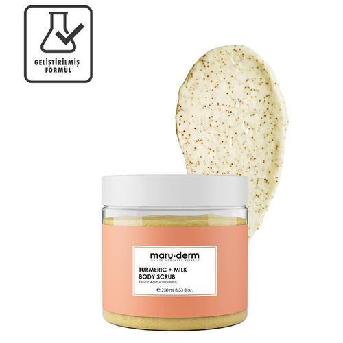 Maruderm Zerdeçal+ Süt Vücut Peelingi 250 ml - Görsel 3