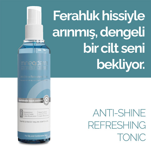 Mineaderm Anti-Shine Refresing Tonic 200 ml - Görsel 3