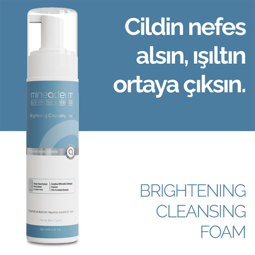 Mineaderm Brightening Cleansing Foam 200 ml - Görsel 3